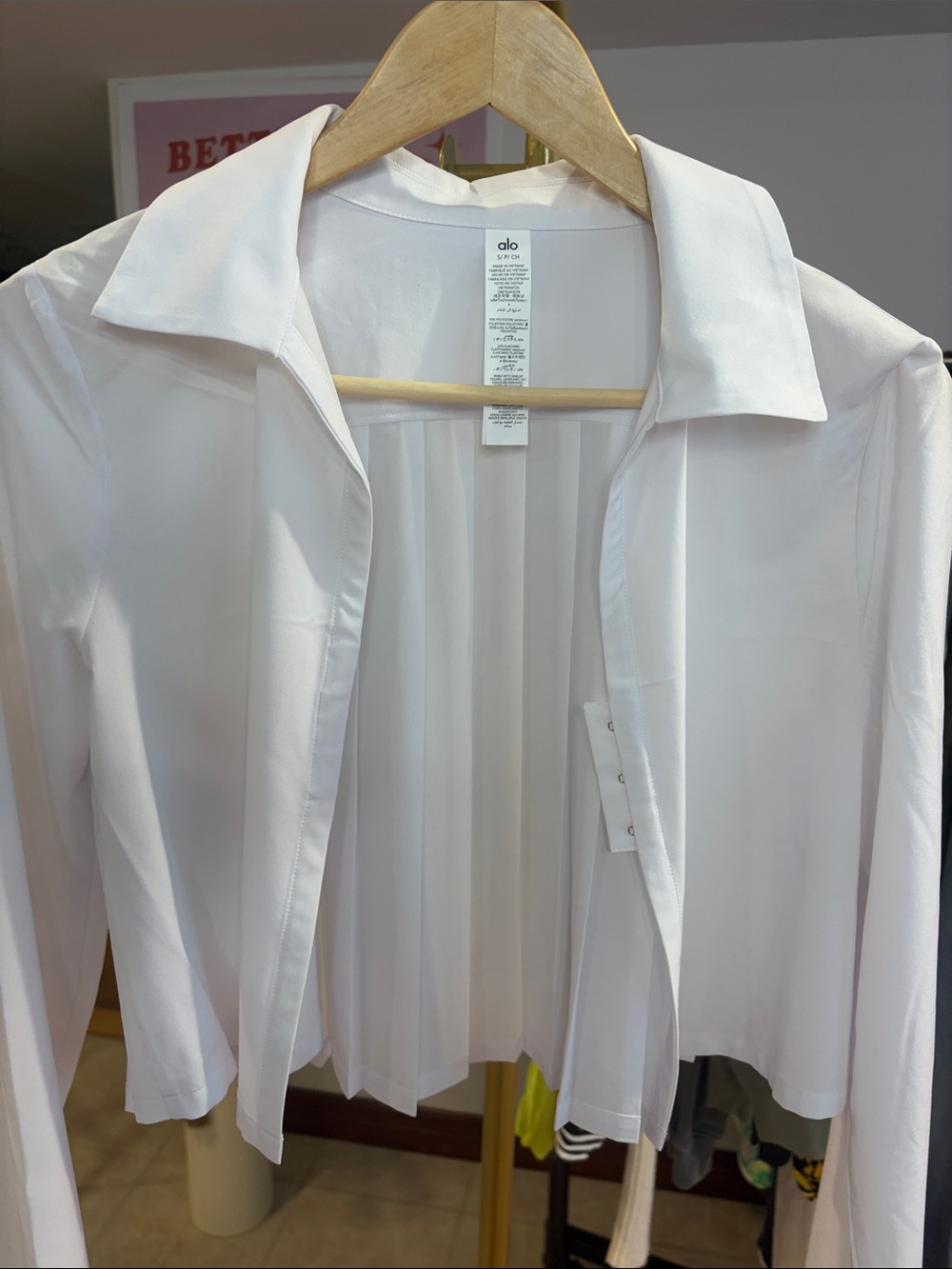 NWOT Cropped Unmatched Long Sleeve - - Picture 5 of 6